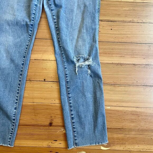 J. Crew vintage straight button front jeans. Size 30. - Picture 3 of 11